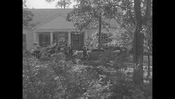 Franklin Roosevelt with children at "The Little White House" in Warm Springs, Georgia News Clip