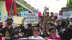 Philippines protesters denounce corruption in flood-control projects News Clip