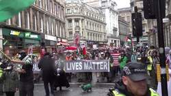 Pro-Palestinian protests held outside Scottish Labour conference in Glasgow News Clip