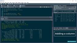 R Programming for Statistics and Data Science - Extending a Data Frame in R Instructional Video