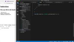 The Complete React Developer Course (with Hooks and Redux) - Nesting Components Instructional Video