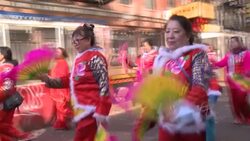 CLEAN : Parade held in New York's Chinatown to celebrate Lunar New Year News Clip