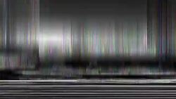 Noise on Analog TV Screen VHS Stock Footage