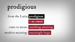 Romeo and Juliet 1.5 Word Nerd: "prodigious" Instructional Video