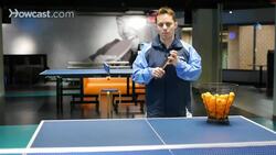 How to Do a Forehand Push in Table Tennis aka Ping Pong Instructional Video