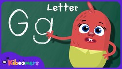 Letter G Song - THE KIBOOMERS Preschool Phonics Sounds - Uppercase & Lowercase Letters Instructional Video