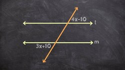 Find the Value of X to Prove Two Lines are Parallel Using Alternate Exterior Angles Instructional Video