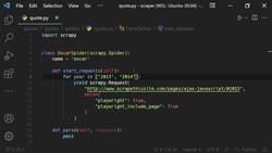 Web Scraping Tutorial with Scrapy and Python for Beginners - Scrape a Website with Loading Screen Instructional Video