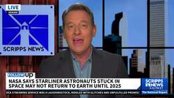 NASA astronauts aboard space station could be left in space 6 more months News Clip