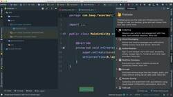 Comprehensive Android Developer Bootcamp - Adding Firestore Dependencies Using Firebase Assistance Instructional Video