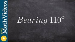 Learn how to graph a bearing in standard form Instructional Video
