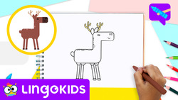 How to Draw a Deer Instructional Video