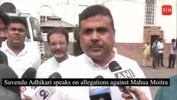 'Allegations serious': Suvendu Adhikari seeks probe against TMC MP Mahua Moitra News Clip