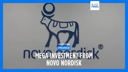 Denmark's Novo Nordisk invests €2.1 billion in France News Clip