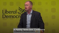 Tim Farron criticises ‘weak Prime Minister’ over environment decision  News Clip