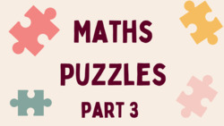 Maths Puzzles Part 3 Instructional Video