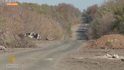 Al Jazeera visits a Ukrainian military post near Russian border News Clip