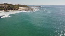Drone Views of South Australia's Coast, From Depot To Pebbly Beach Stock Footage