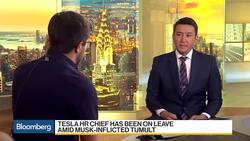 Tesla HR Chief Has Been on Leave Amid Musk's Tumult News Clip