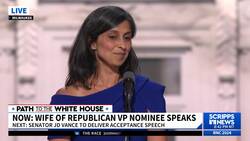 Usha Vance speaks at the Republican National Convention News Clip