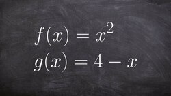 Learn to subtract functions the easy way Instructional Video
