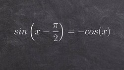 Verify the identity using sum and difference formula Instructional Video