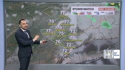 Storm Watch: Thunderstorms to impact morning commute, sun breaks out by noon News Clip