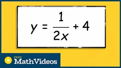 Vertical Horizontal asymptotes and intercepts from reciprocal function Instructional Video