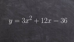 Factoring out a GCF then factoring using various methods Instructional Video
