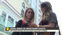 Workplace WhatsApp Chats Face Legal Heat News Clip