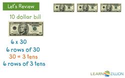 Multiplying by a Multiple of 10 Using Arrays Instructional Video