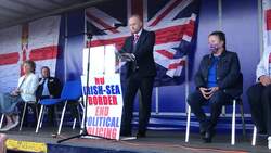 Jamie Bryson calls on Northern Ireland to reject the “unjust, unlawful and unconstitutional protocol” News Clip
