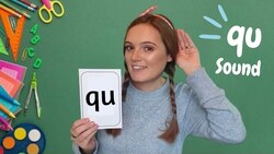 qu' Sound | Learn Phonics | qu words | Learn to Read | British Teacher Instructional Video