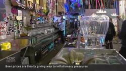 Beer prices bubble up with inflation News Clip