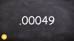 How to write a decimal in scientific notation Instructional Video