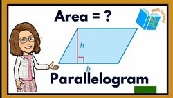 How to Find the Area of a Parallelogram Instructional Video