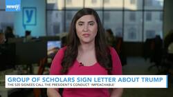 Over 500 Law Professors Call President Trump's Conduct 'Impeachable' News Clip
