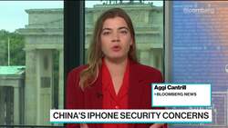 China Cites Security Problems With Apple's iPhone News Clip