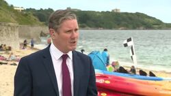 Sir Keir Starmer MP visits Cornwall News Clip