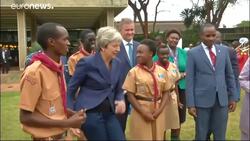 May seeks Brexit boost from Africa trip News Clip