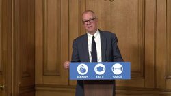 Sir Patrick Vallance speaks at Downing Street coronavirus press conference News Clip