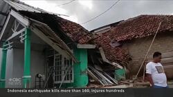 Indonesia earthquake kills more than 160, injures hundreds News Clip