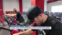 Clark Retro Fitness marks 9/11 with challenge that commemorates first responders at ground zero News Clip