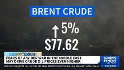 Oil prices jump on discussion of Israeli strike on Iranian facilities News Clip