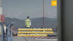 Turning saltwater into drinking water: A low carbon tech solution to the global water crisis? News Clip