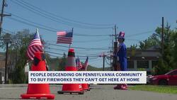 Fireworks destination in Pennsylvania draws shoppers from Hudson Valley and beyond ahead of July 4 News Clip
