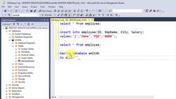 SQL Server Course for Beginners with 100+ examples - IN Operator Instructional Video