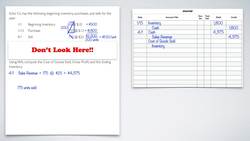 Accounting for the Sale of Inventory - Intermittent Weighted Average Example Instructional Video