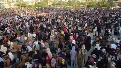 CLEAN : Palestinians take part in rally marking Islamic Jihad's foundation News Clip