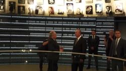 CLEAN : Turkey's top diplomat visits Jerusalem's Holocaust memorial Yad Vashem News Clip